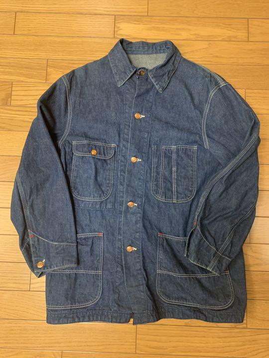 M【特価】UNKOWN OLDビンテージカバーオール濃紺 カバーオール メンズM¥13,400-gepra.ge M【特価】UNKOWN OLDビンテージカバーオール濃紺 カバーオール メンズM¥13,400-gepra.ge