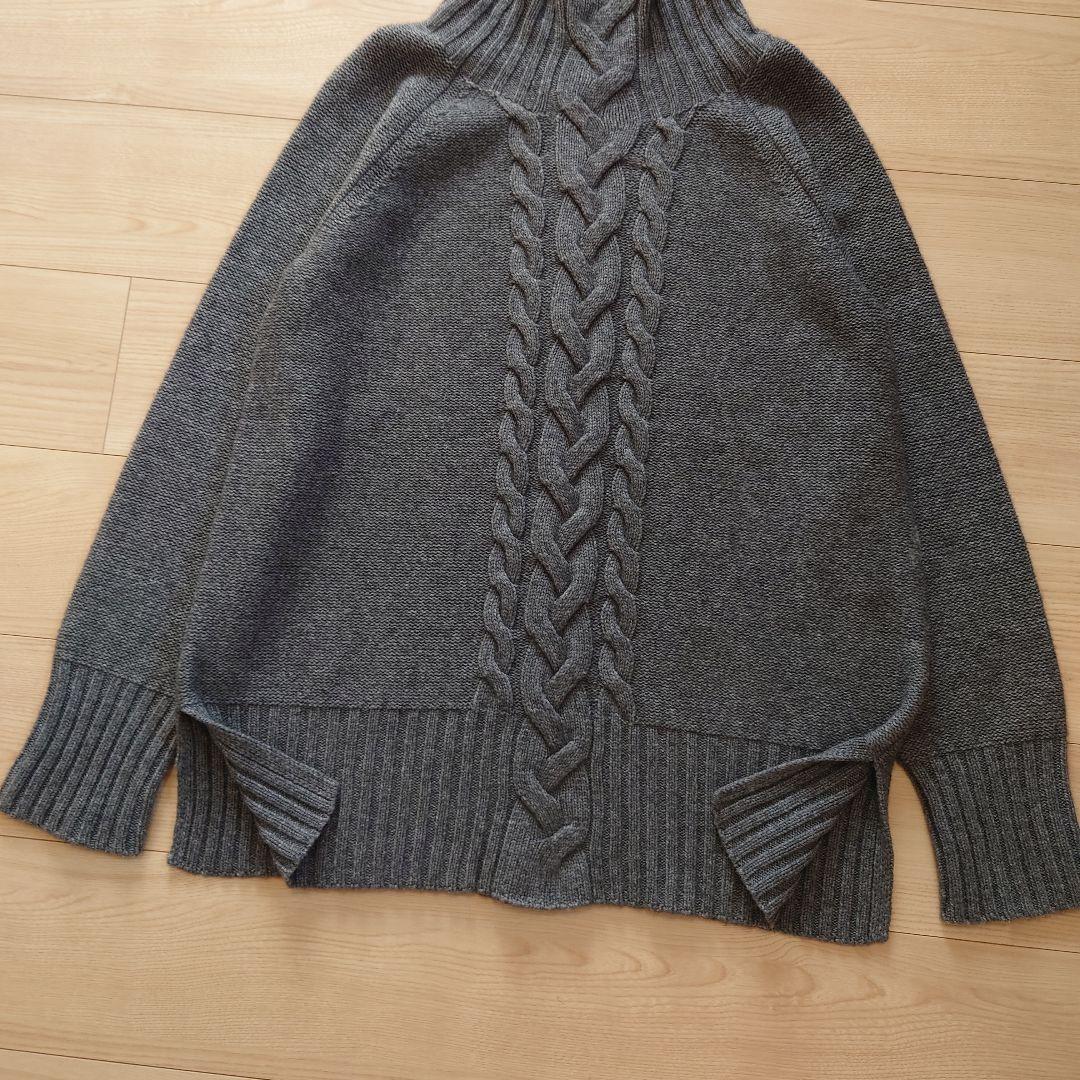 Max Mara ヴァージンウールカシミヤニット グレー