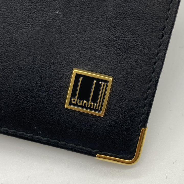 ダンヒル dunhill 名刺入れ レザー ブラック - メルカリ ダンヒル dunhill 名刺入れ レザー ブラック - メルカリ