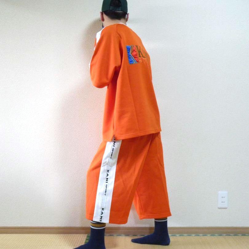 KARL KANI　カールカナイ　セットアップ　オレンジ　サイズXL～２XL相当