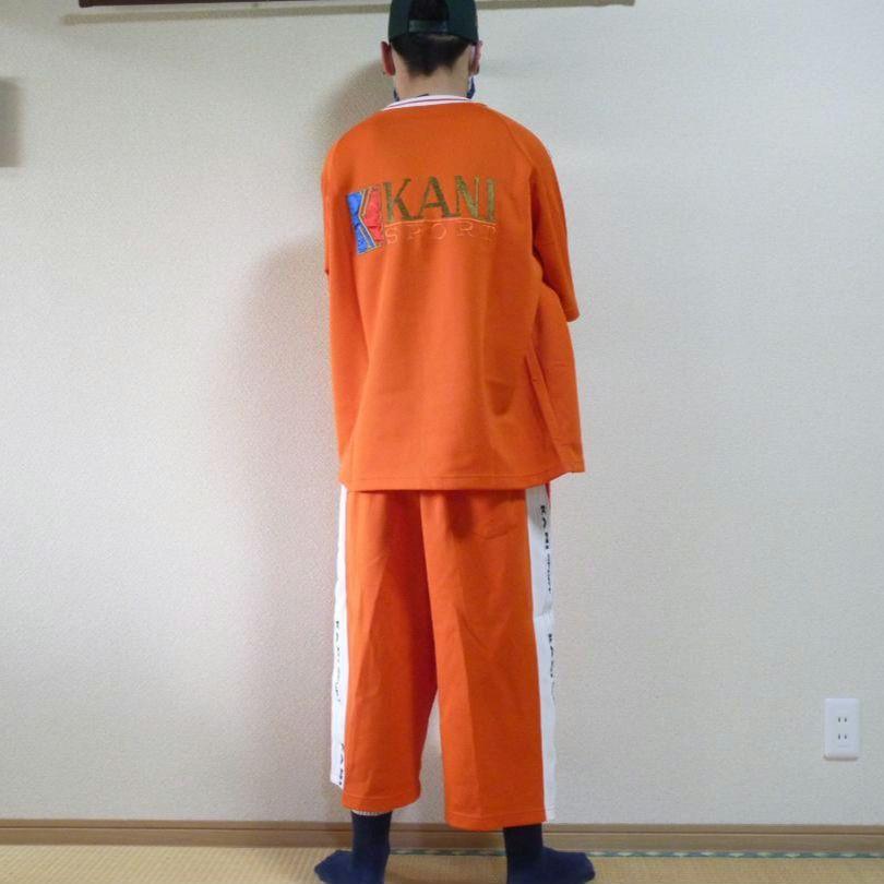 KARL KANI　カールカナイ　セットアップ　オレンジ　サイズXL～２XL相当