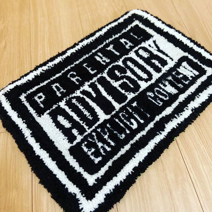 タフティングラグ パンチニードルラグ HIPHOPラグマット