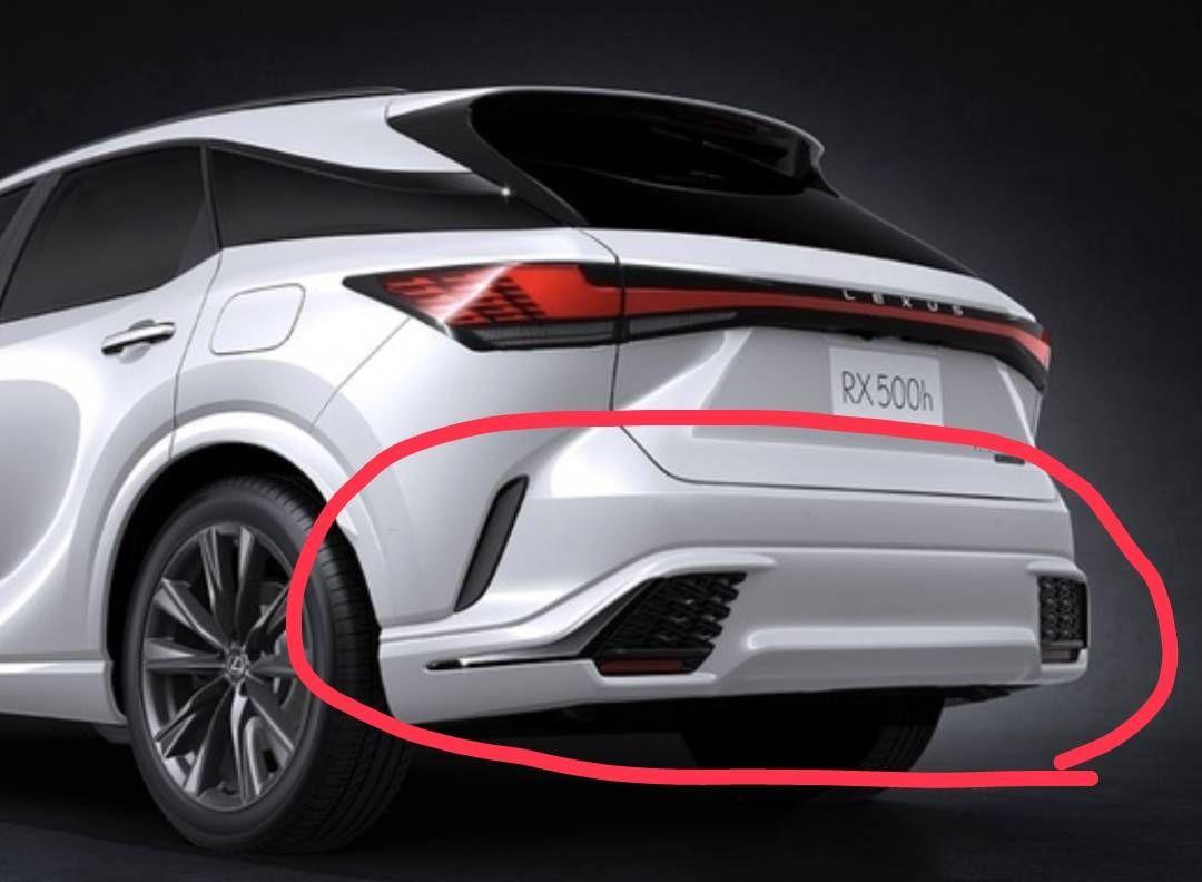 Lexus RX500hFスポーツパフォーマンス フロント・リアバンパー 純正 Lexus RX500hFスポーツパフォーマンス フロント・リアバンパー