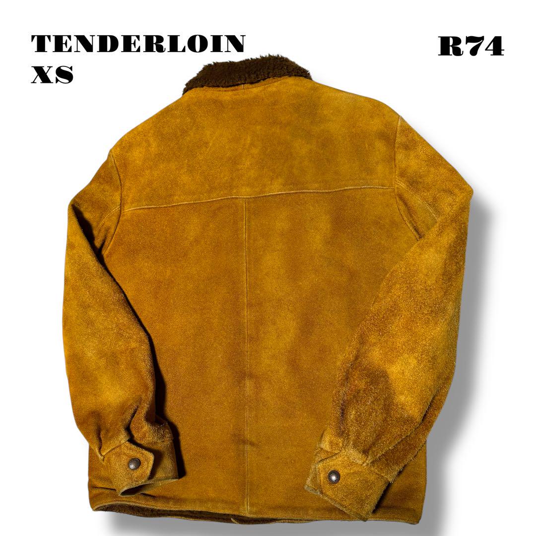 ★限定出品★ TENDERLOIN サドル スエード ジャケット ブラウン XS
