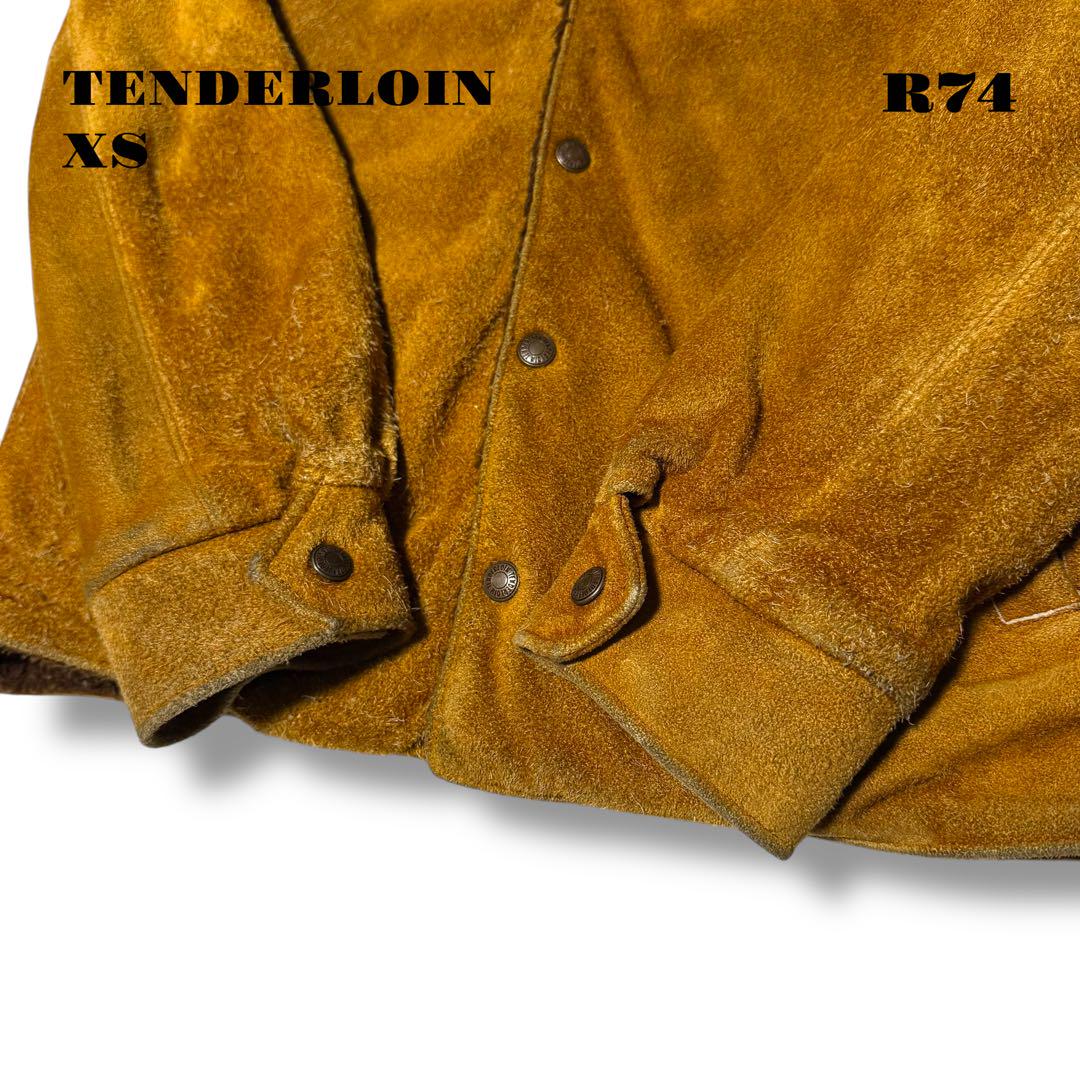 ★限定出品★ TENDERLOIN サドル スエード ジャケット ブラウン XS