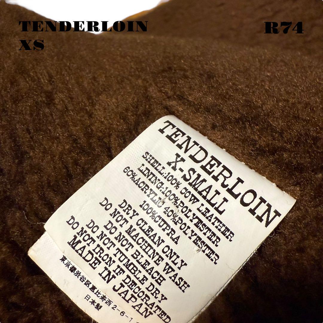 ★限定出品★ TENDERLOIN サドル スエード ジャケット ブラウン XS
