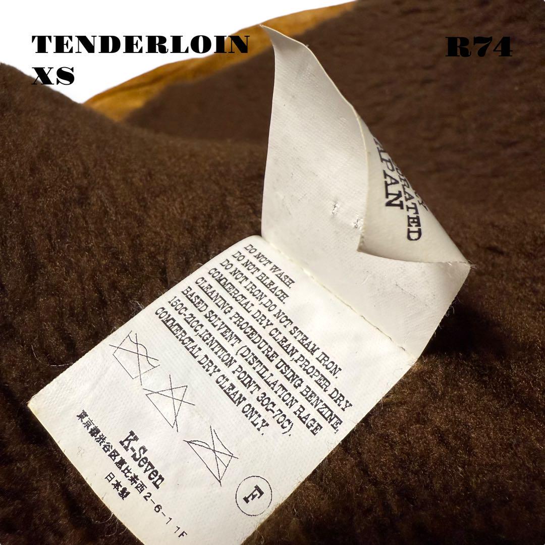 ★限定出品★ TENDERLOIN サドル スエード ジャケット ブラウン XS