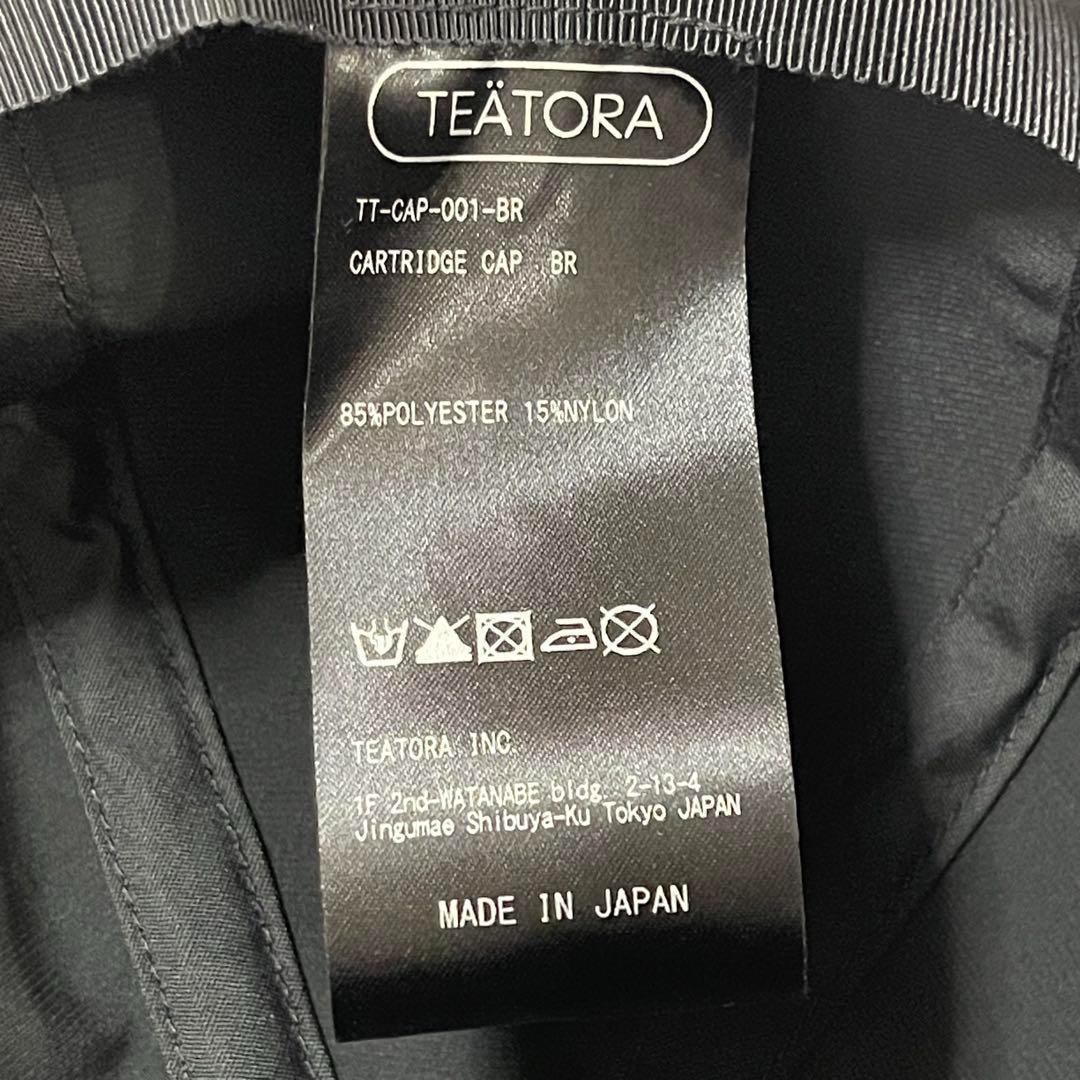 TEATORA キャップ CARTRIDGE CAP BR テアトラ ブラック