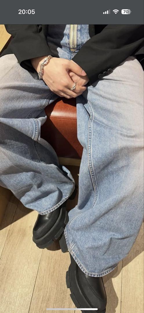 MASU BAGGY JEANS OVER DYE サイズ44