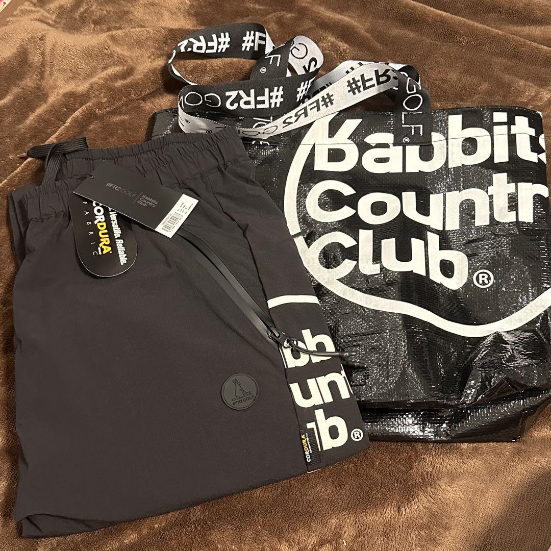 FR2 GOLF ナイロンパンツ ロゴ入り fr2 golf ゴルフcircle logo pants
