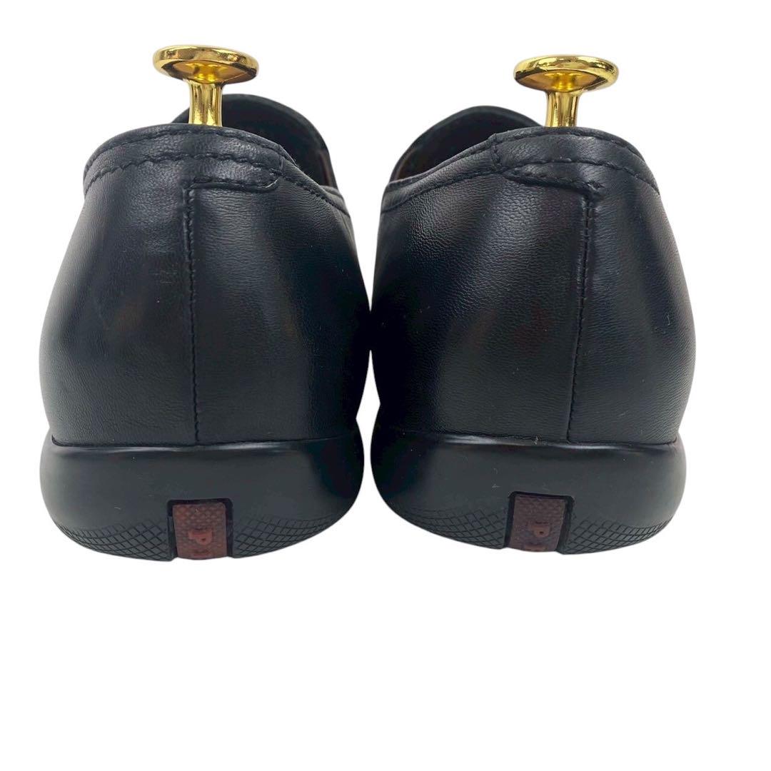 PRADA プラダ ビジネスシューズ レザー プレーントゥ スリッポン イタリア