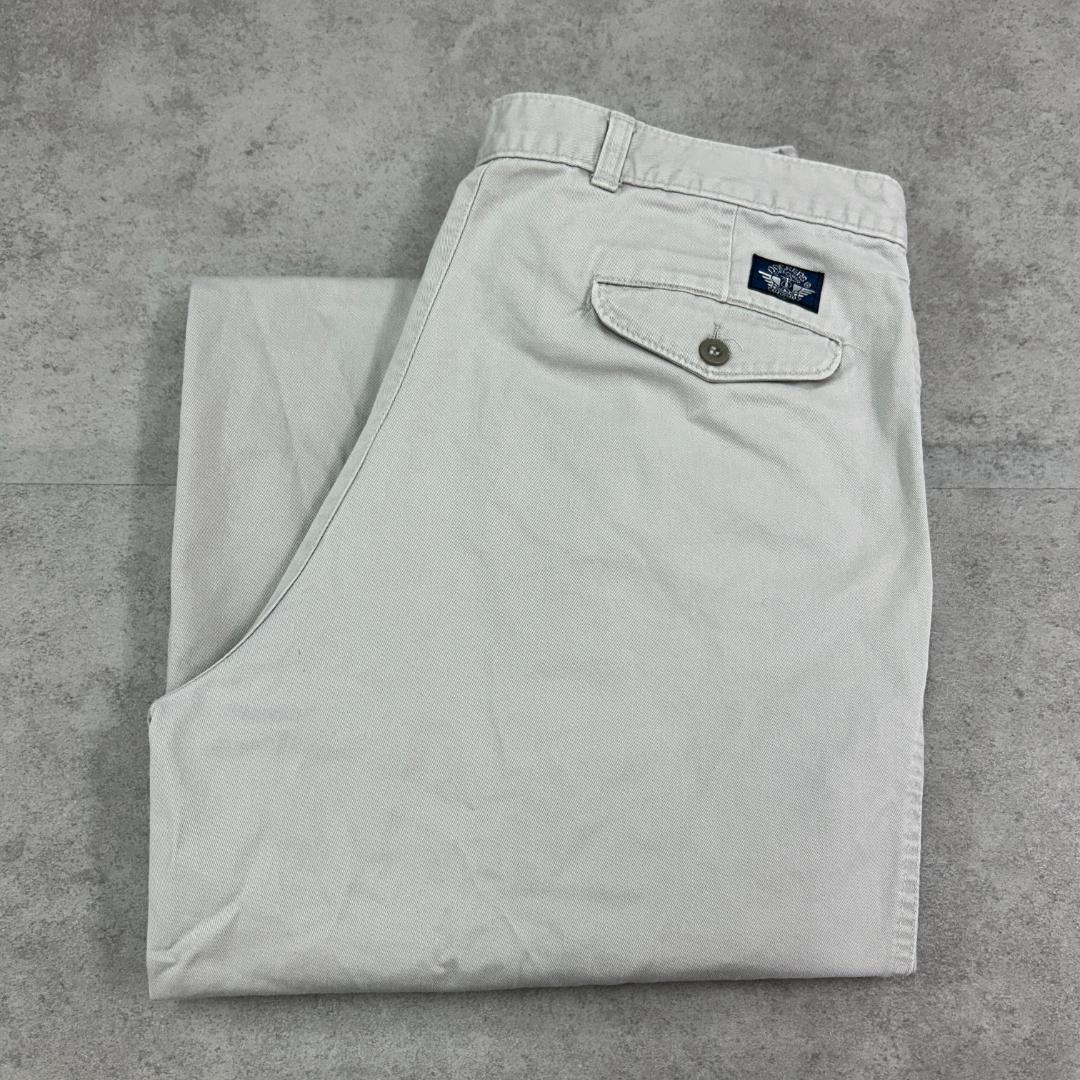 DOCKERS USA製 90s 2タック チノパン 古着 ベージュ W36 - メルカリ