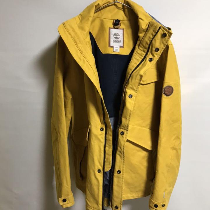 安い大人気 美品 ティンバーランド Lサイズ マウンテンパーカ 黄色 送料無料 AeFl9-m87218443453 お得好評