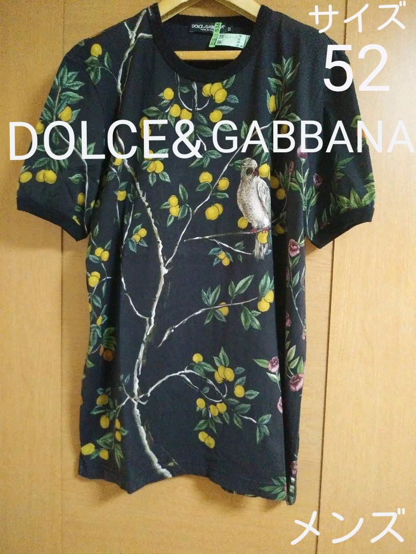 くらしを楽しむアイテム Dolce Gabbana メンズ ティシャツ ドルガバ Tシャツ 52 Tシャツ カットソー 半袖 袖なし