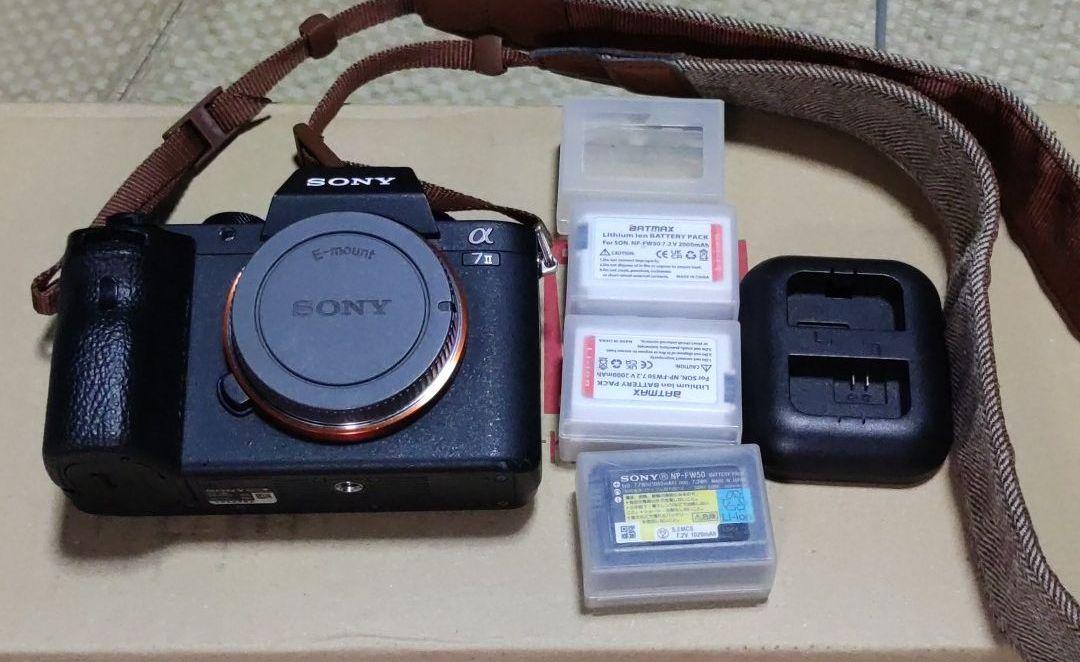 SONY α7Ⅱ ボディ ショット数18500