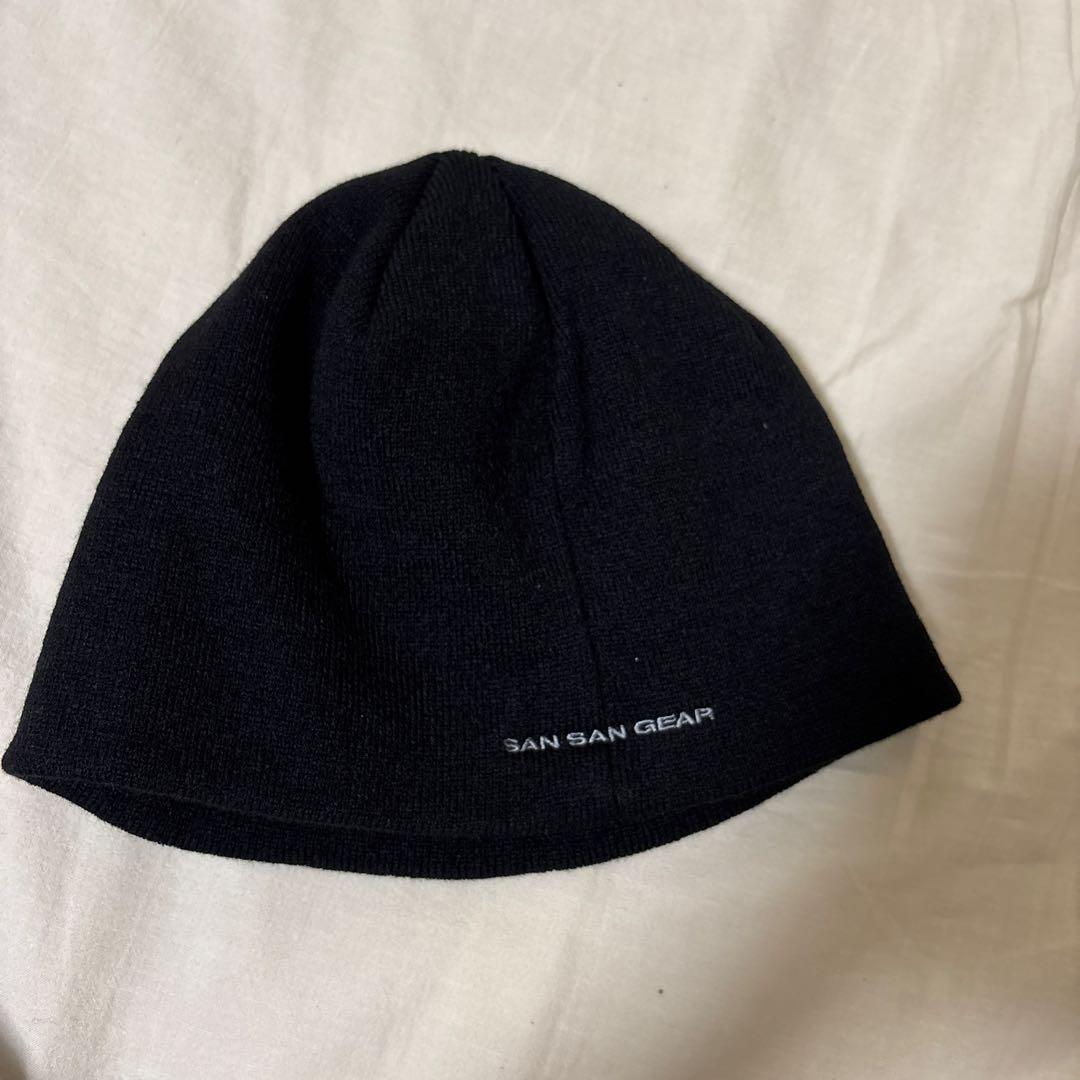 [付属品付き]SAN SAN GEAR ビーニー 黒