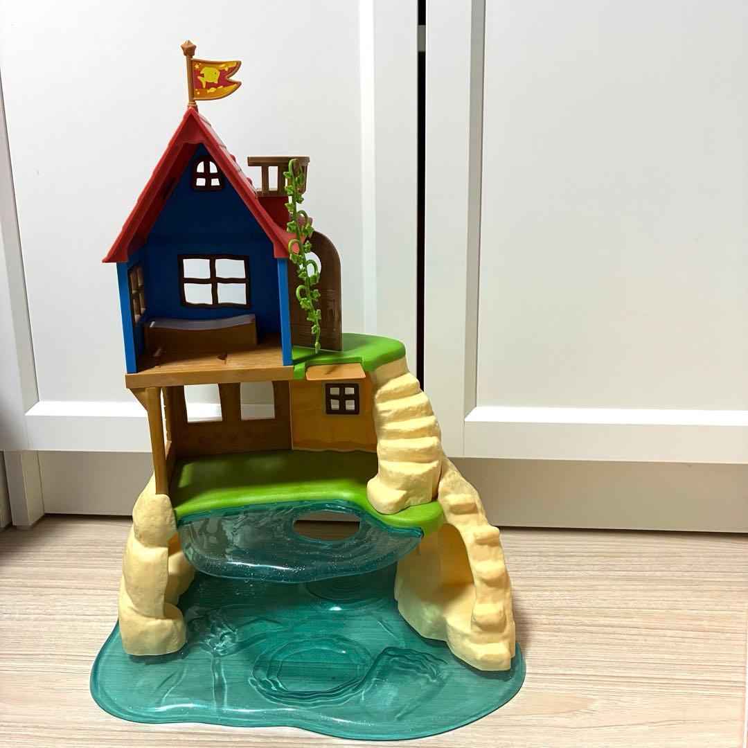 シルバニアファミリー 遊園地 ぼうけん島のひみつのお家Sylvanian Families