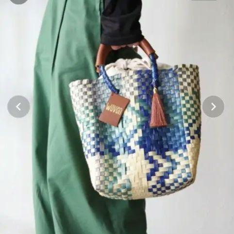 WOVEN ウーヴンかごバッグ