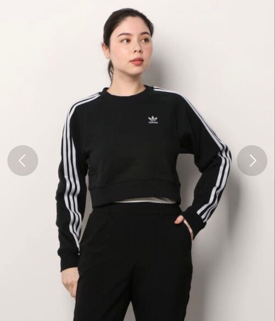 adidas ショート丈スウェット
