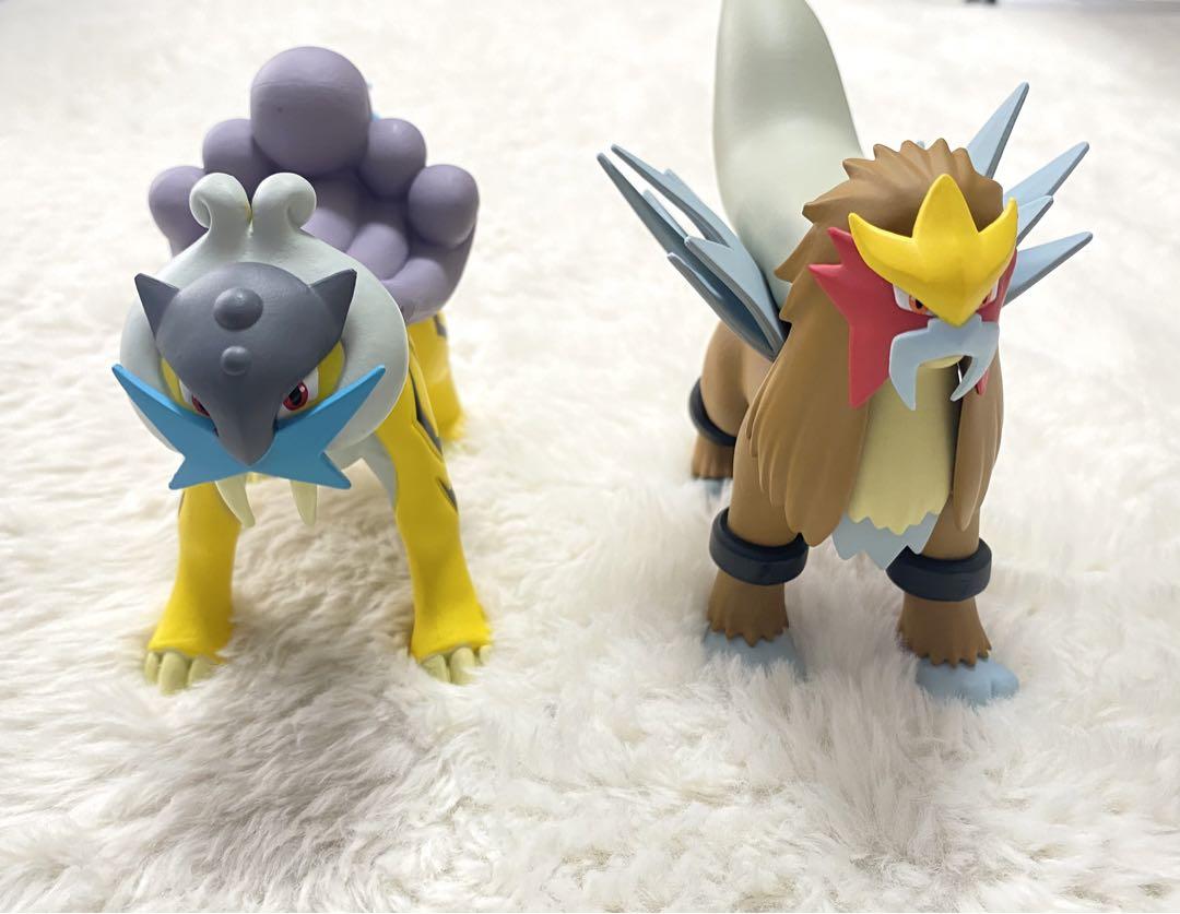 ポケモン スケールワールド　 エンテイ ライコウ セット