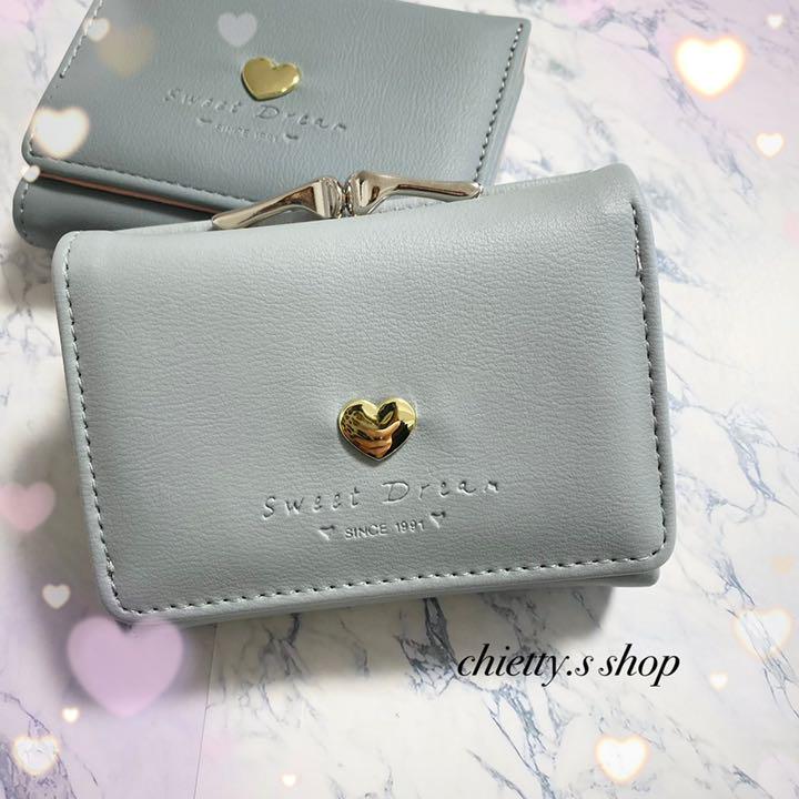 可愛い コインケース ミニ財布 ウォレット がま口 3つ折り 財布 ライトブルー メルカリ 可愛い コインケース ミニ財布 ウォレット がま口 3つ折り 財布 ライトブルー メルカリ