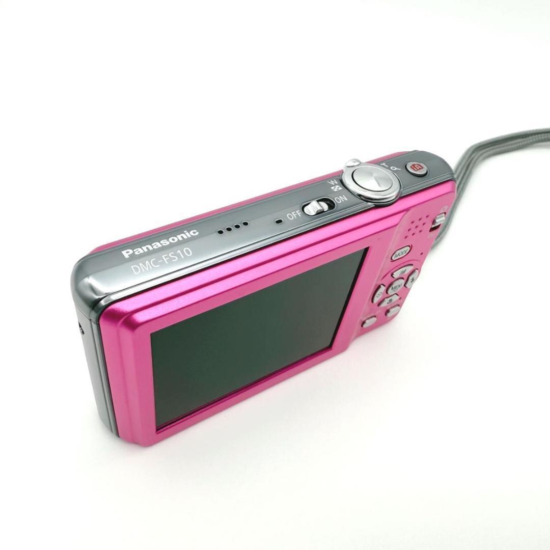 付属品完備✨パナソニック LUMIX DMC-FS10 デジタルカメラ ピンク