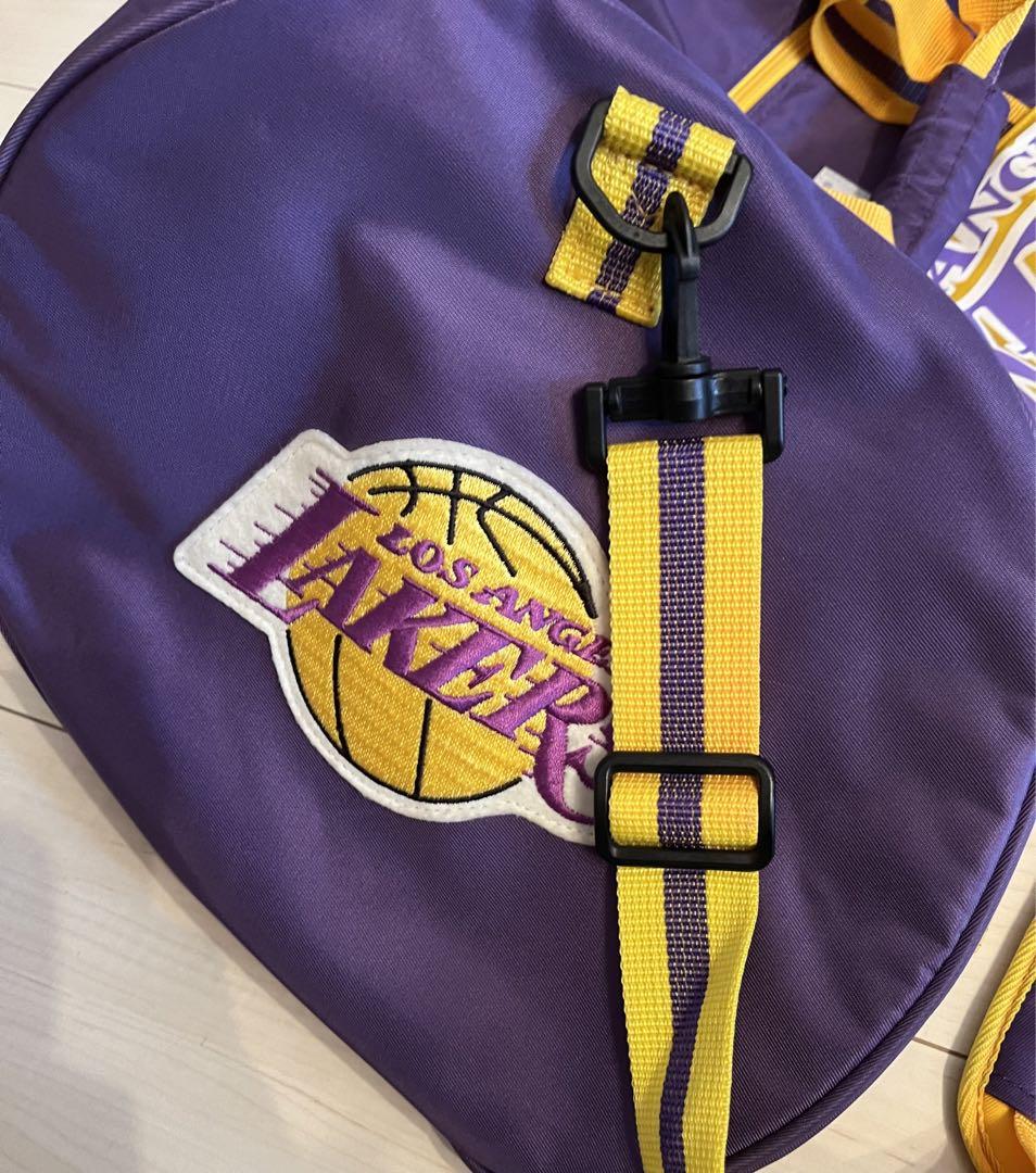 NBA LAKERS ドラムバッグ ボストンバッグ LA