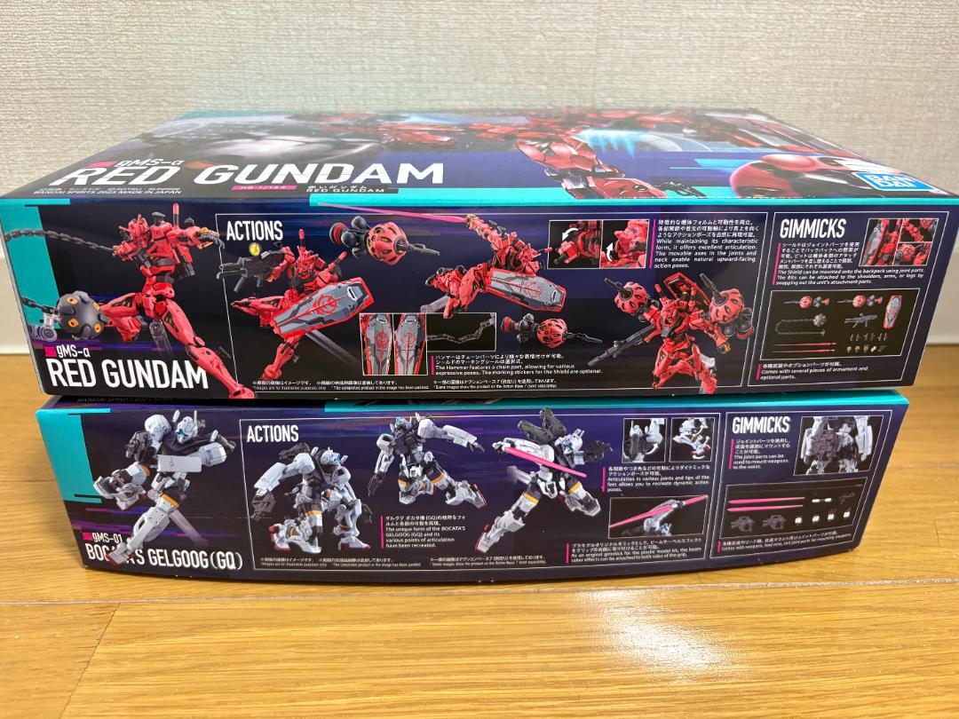 【新品2点】HG 機動戦士ガンダム ジークアクス 赤いガンダム&ゲルググボカタ機