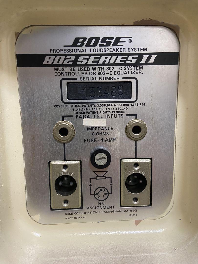 BOSE 802 series Ⅱ プロフェッショナルスピーカー