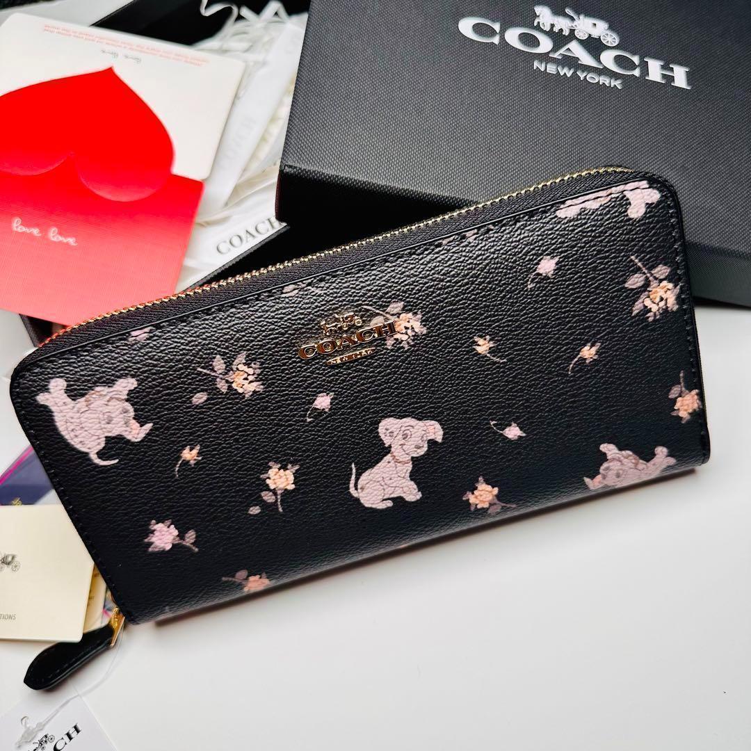 Coachレーデイズ長財布コーチ101匹わんちゃん