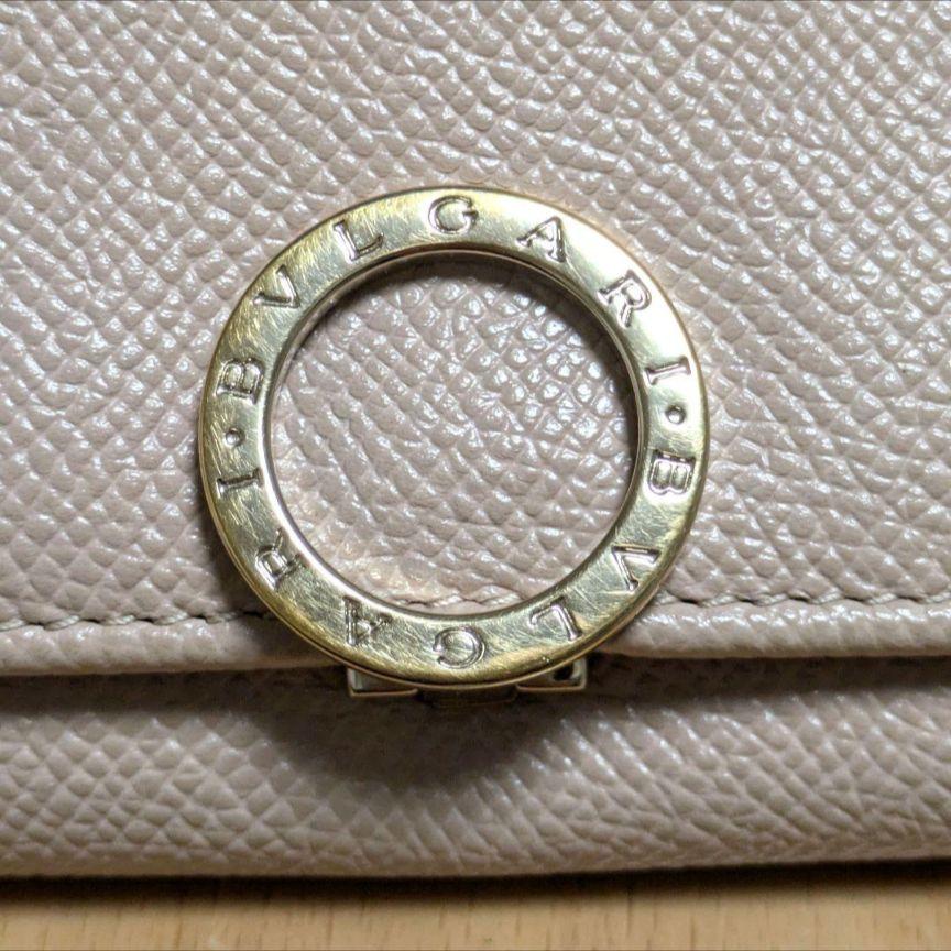 BVLGARI 長財布 ベージュ ピンク 正規品 ブルガリ