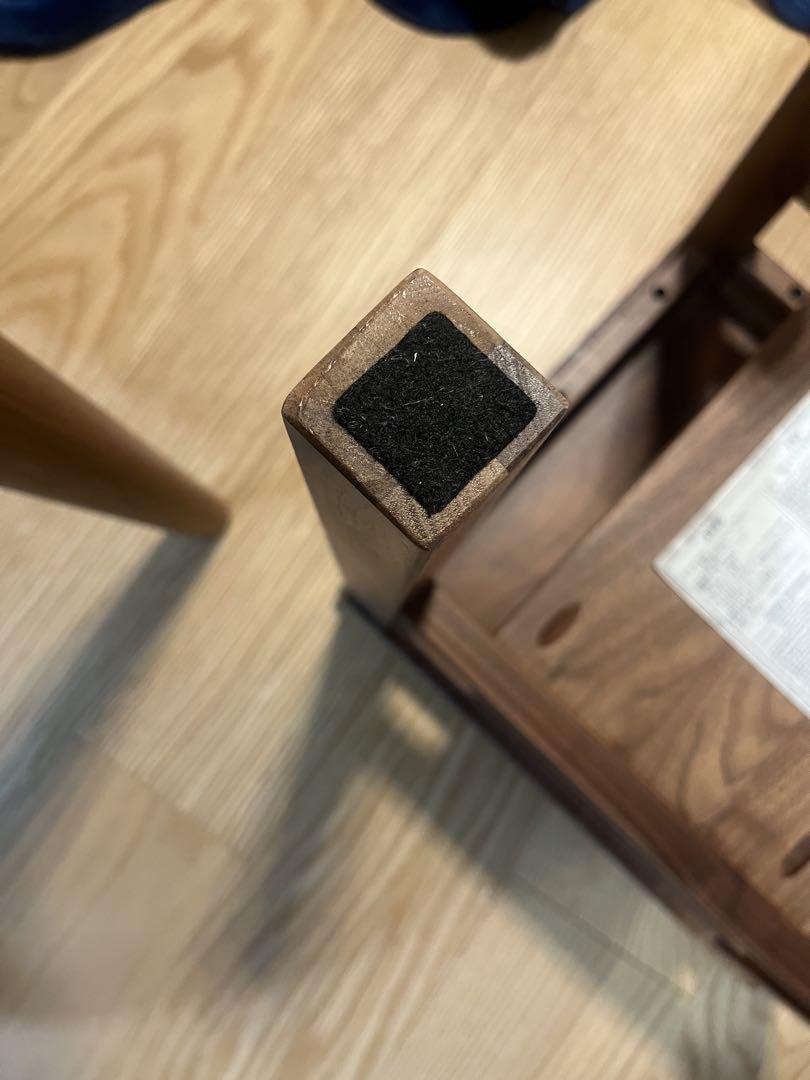 木製サイドテーブルベンチ 板座 節あり | 無印良品