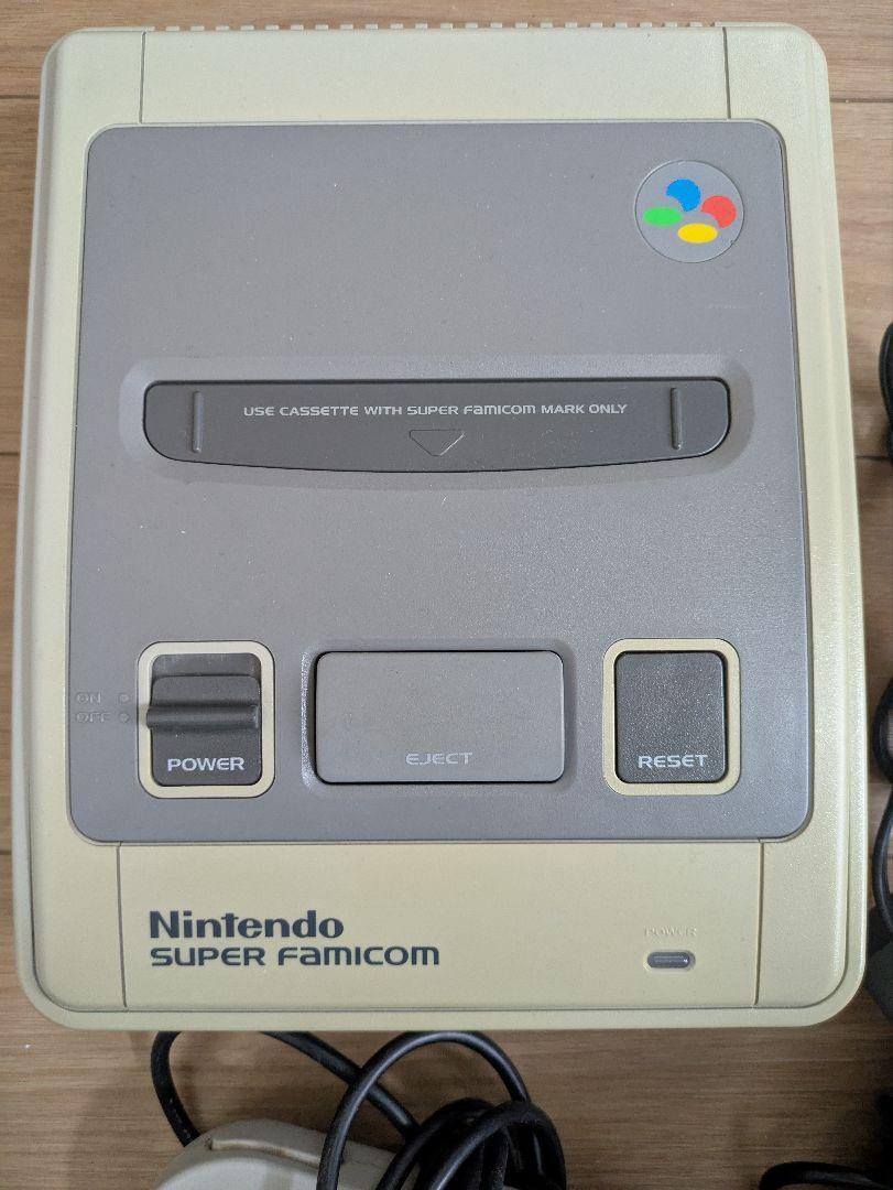 【値下げ不可】Nintendo スーパーファミコン 本体　+オマケソフト付き