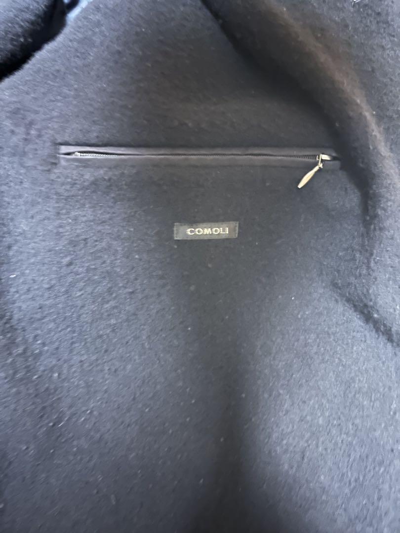 22AW COMOLI コットン　フーデッド　コート