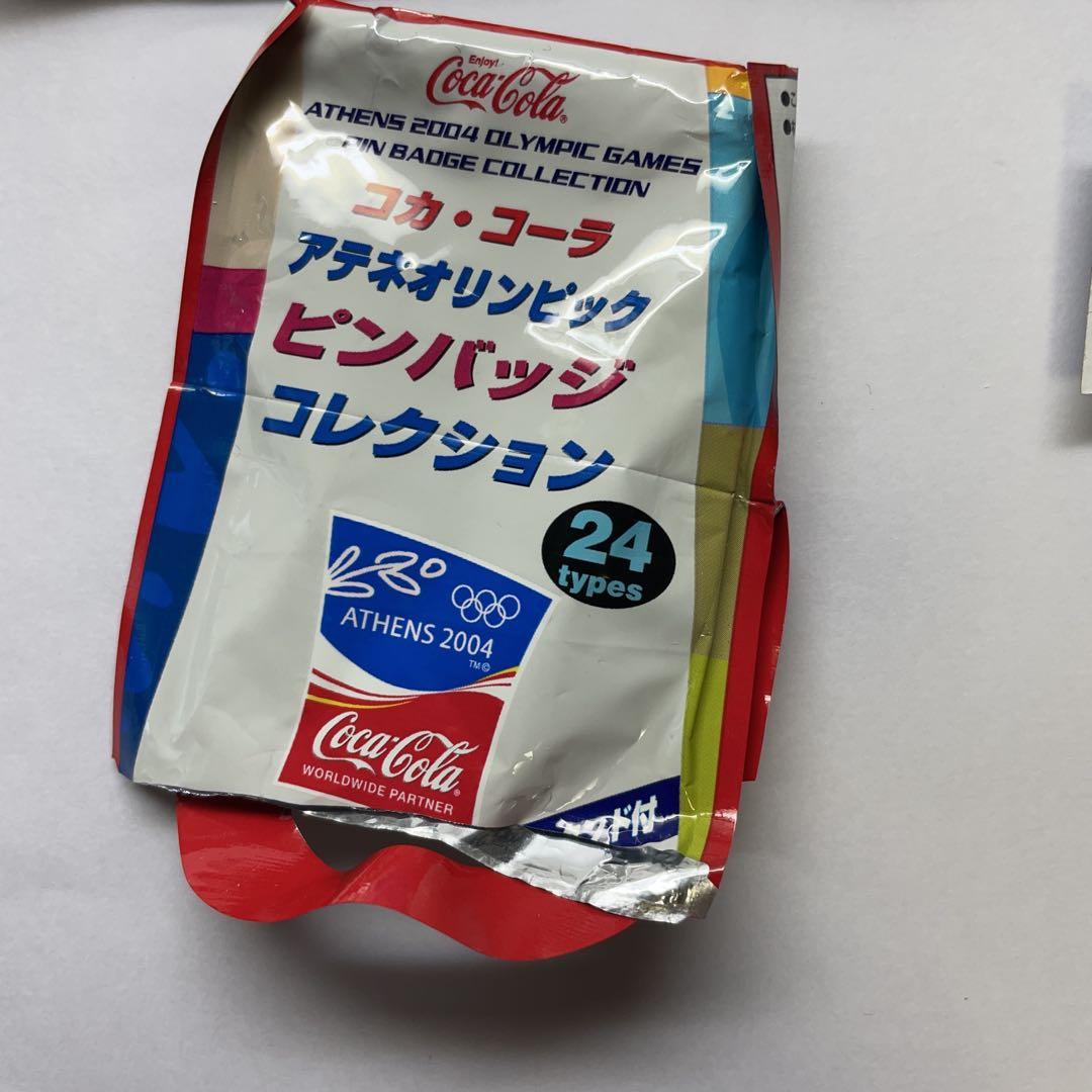 Coca-Cola コカコーラピンバッジコレクション　2004アテネオリンピック コカコーラ 2004 アテネオリンピック ピンバッジ 6個セット