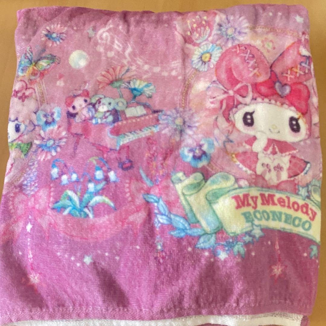 エコネコ　ラップタオル　マイメロディ　しまむら　バスタオル　新品