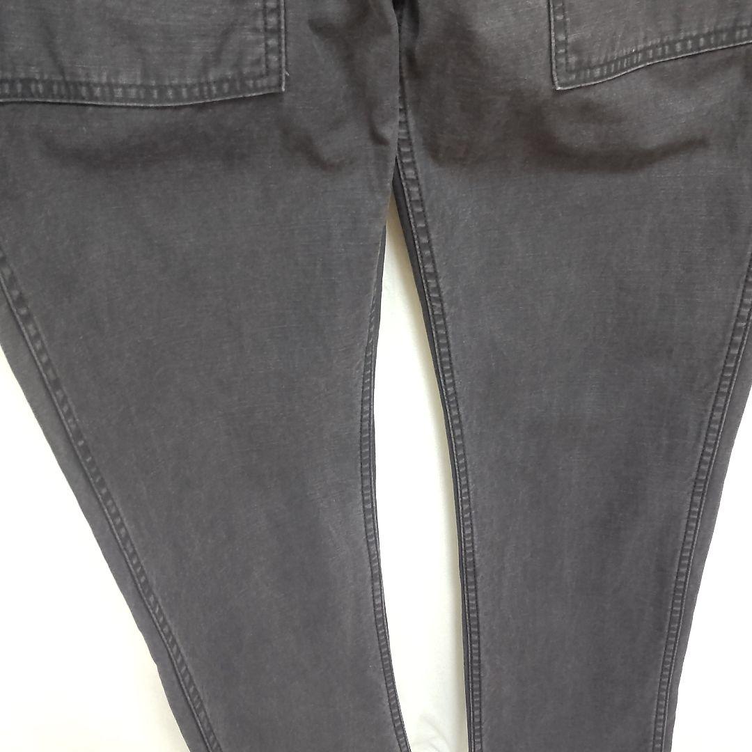 JAPAN BLUE JEANS 別注 ベイカー テーパードパンツ M ブラック