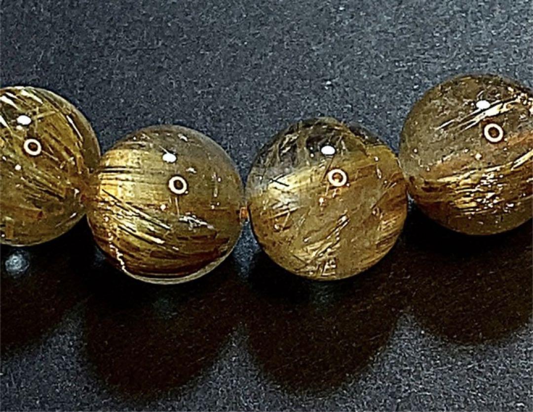 ルチルクォーツ10mm16cm