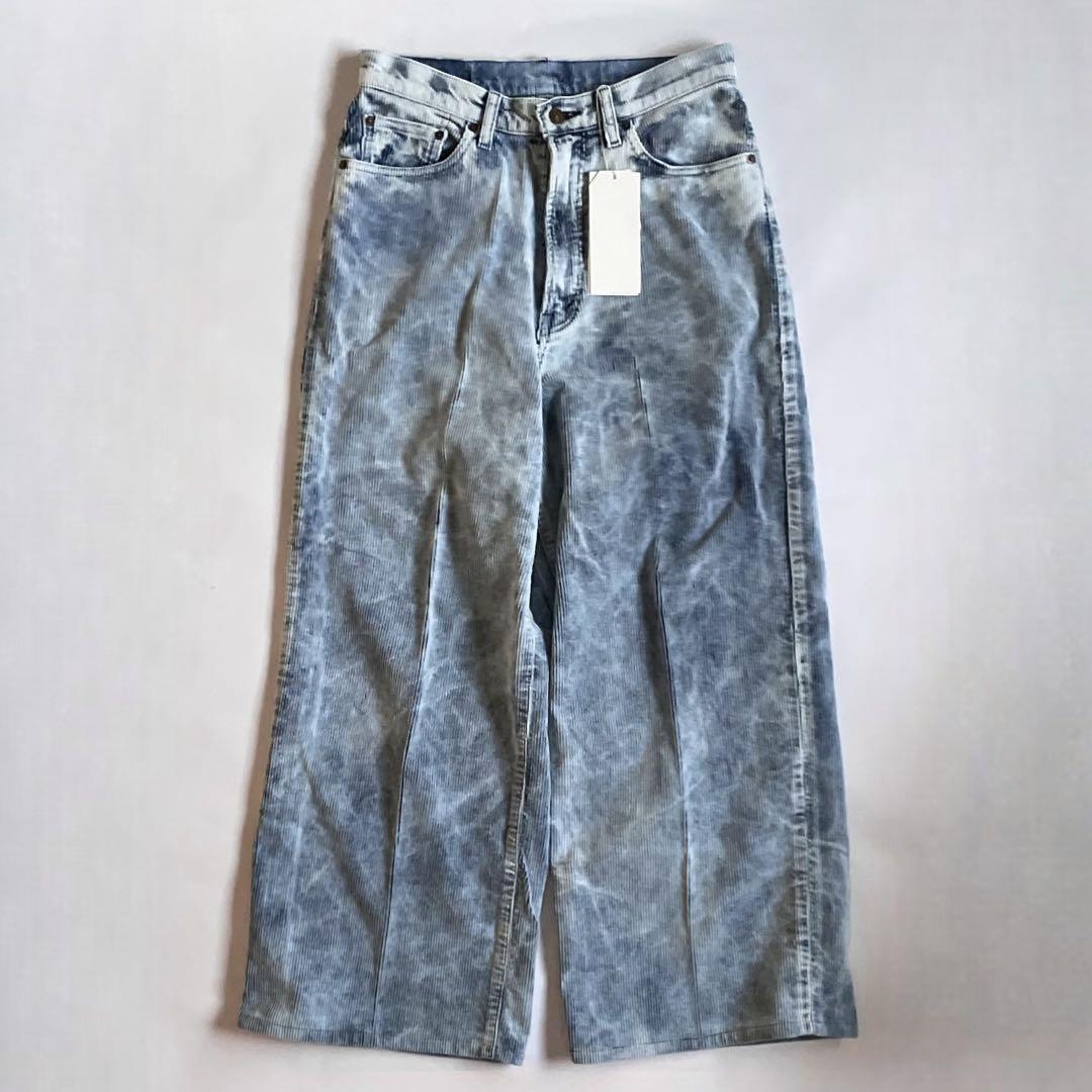 パンツ unused 25ss UW1151 Corduroy Wide Pants