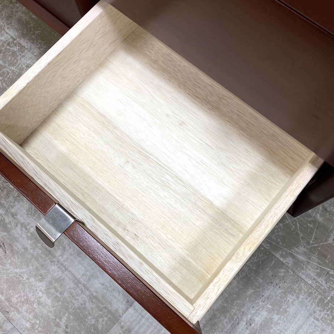 訳あり アウトレット展示品 DENコーポレーション キャビネット マホガニー 6
