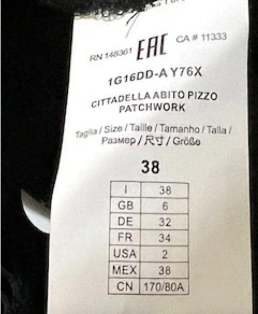 ピンコ Pinko ドレス ミディドレス ブラック38 裏地付 新品同様 ピンコ Pinko ドレス ミディドレス ブラック38 裏地付 新品同様