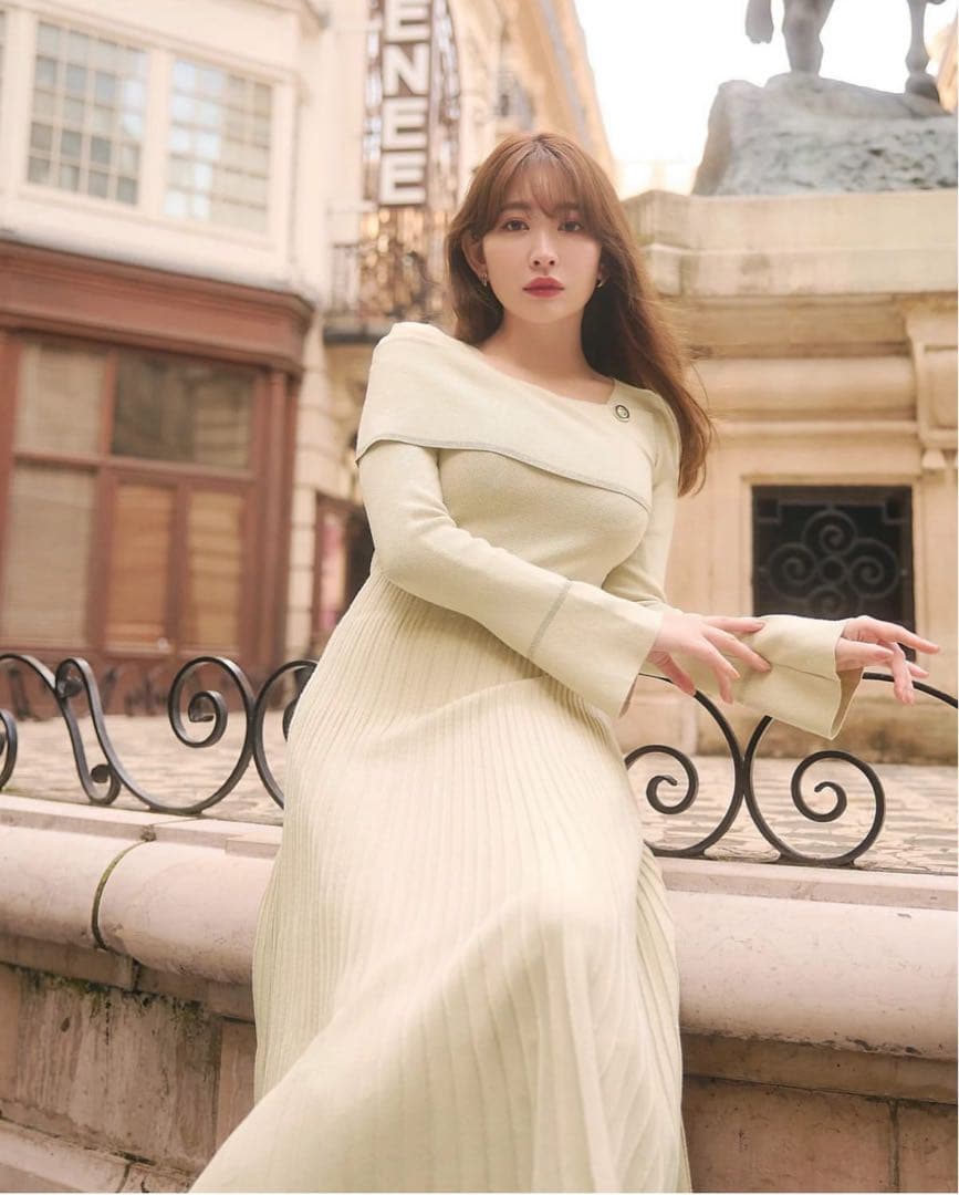 Herlipto ニットワンピース MM Herlipto