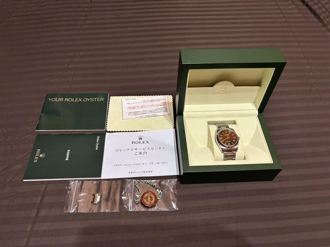 ロレックス オイスターパーペチュアル 116000 M番ピンク