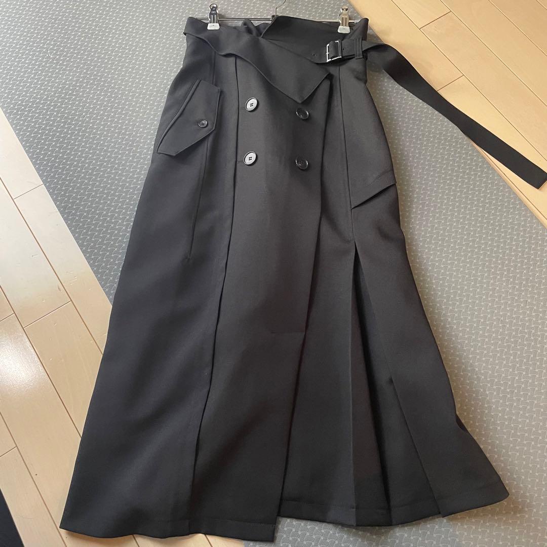 UNITED TOKYO ラペルトレンチスカート 大特価!! 1500円引き kejari