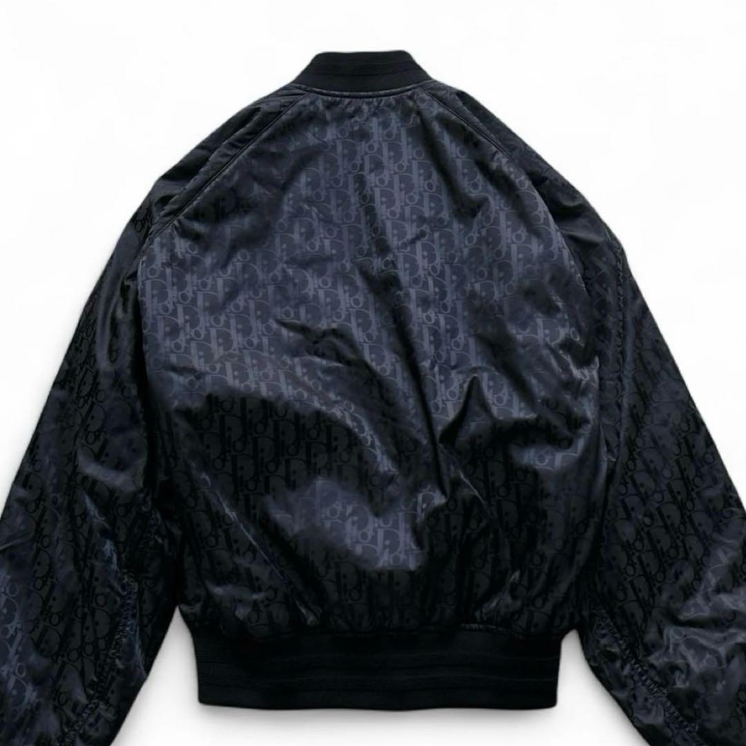 【美品】Dior ディオール オブリーク 総柄 リバーシブル ボンバージャケット 【美品】Dior ディオール オブリーク 総柄 リバーシブル ボンバージャケット