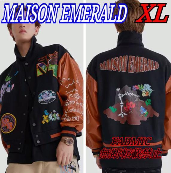MAISON EMERALD メゾンエメラルド スタジャン ジャケット 4