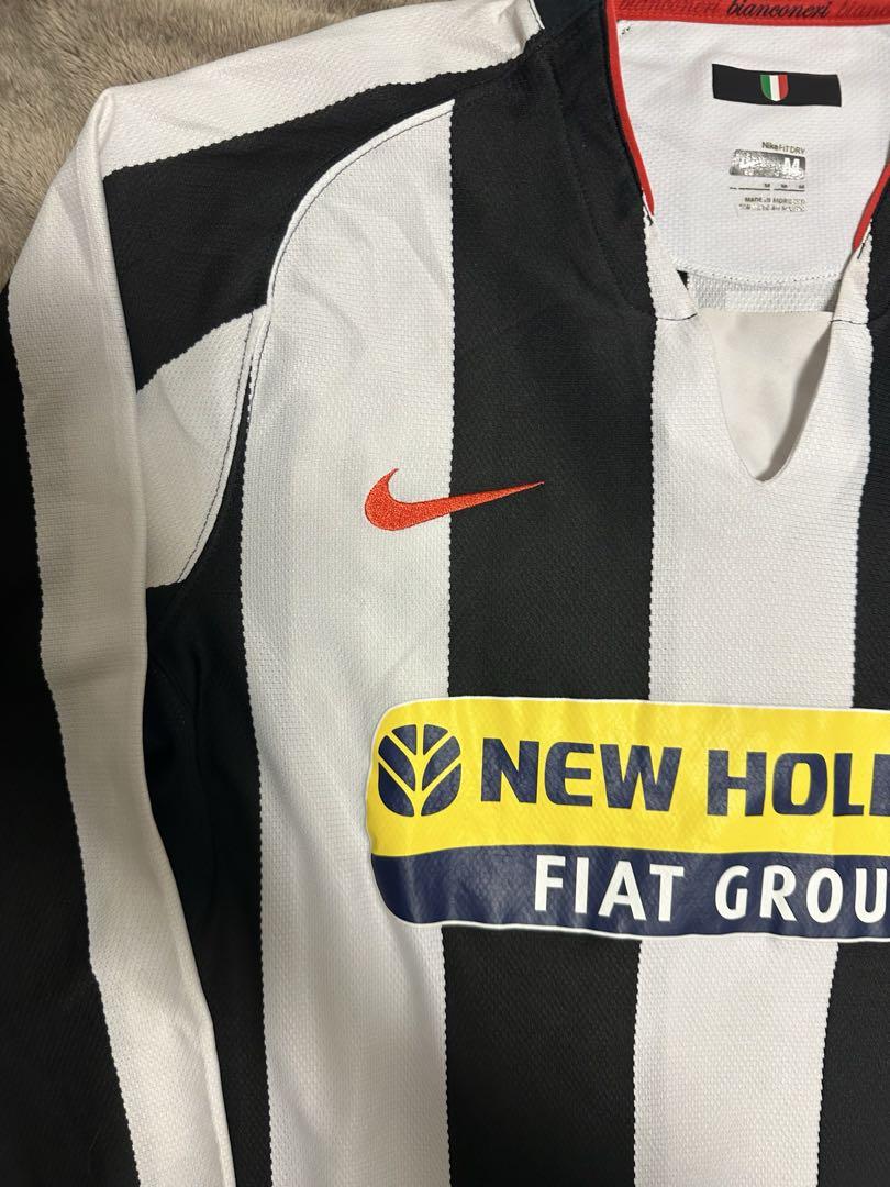 NIKE JUVENTUS 08/09 長袖 サッカーシャツ trezeguet