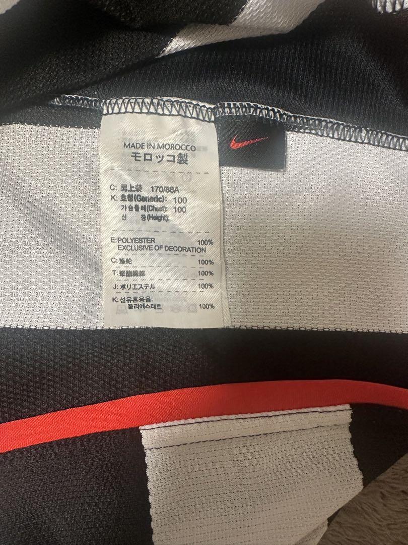 NIKE JUVENTUS 08/09 長袖 サッカーシャツ trezeguet