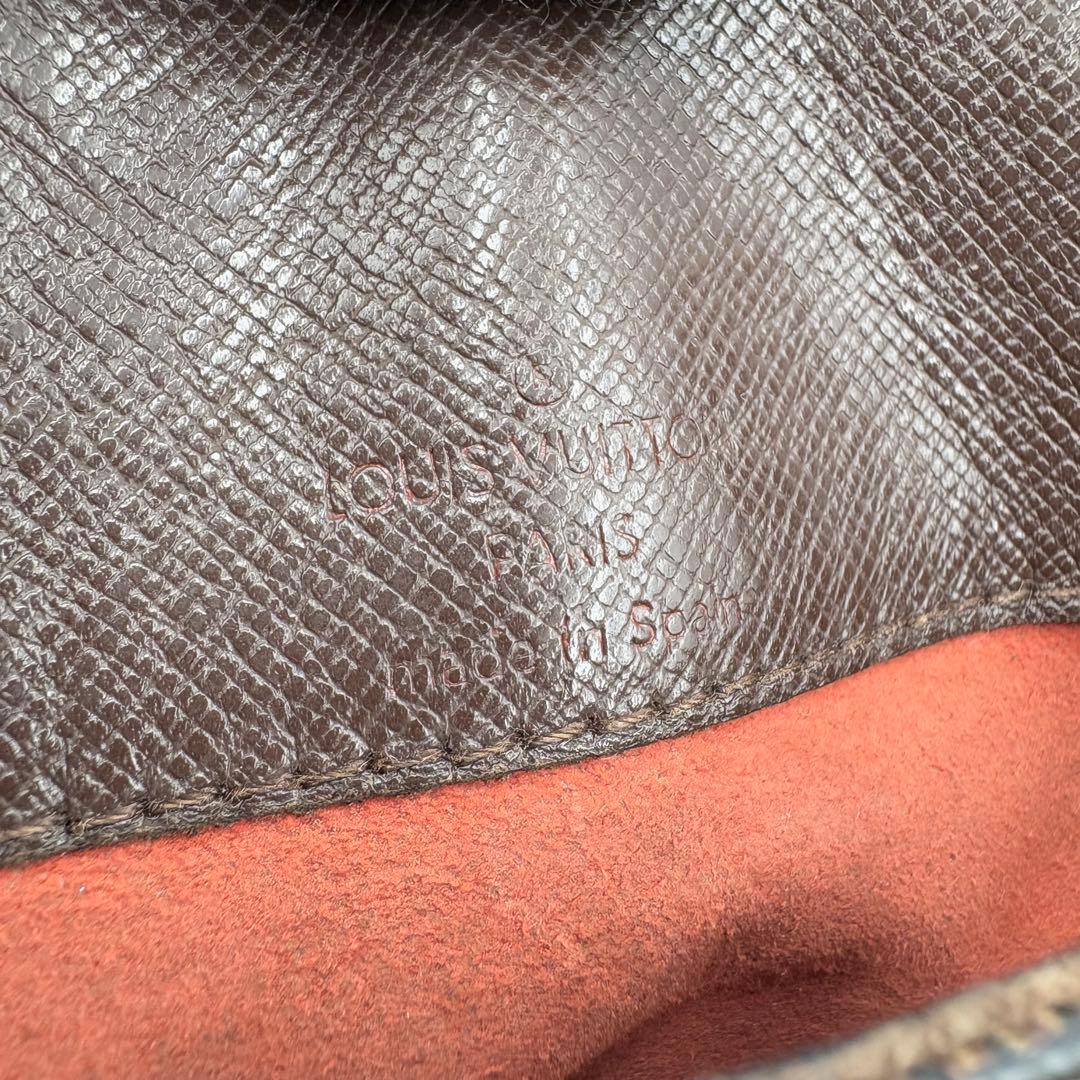 VUITTON ショルダーバック　ダミエ　ミュゼットサルサ　エベヌ　斜め掛け