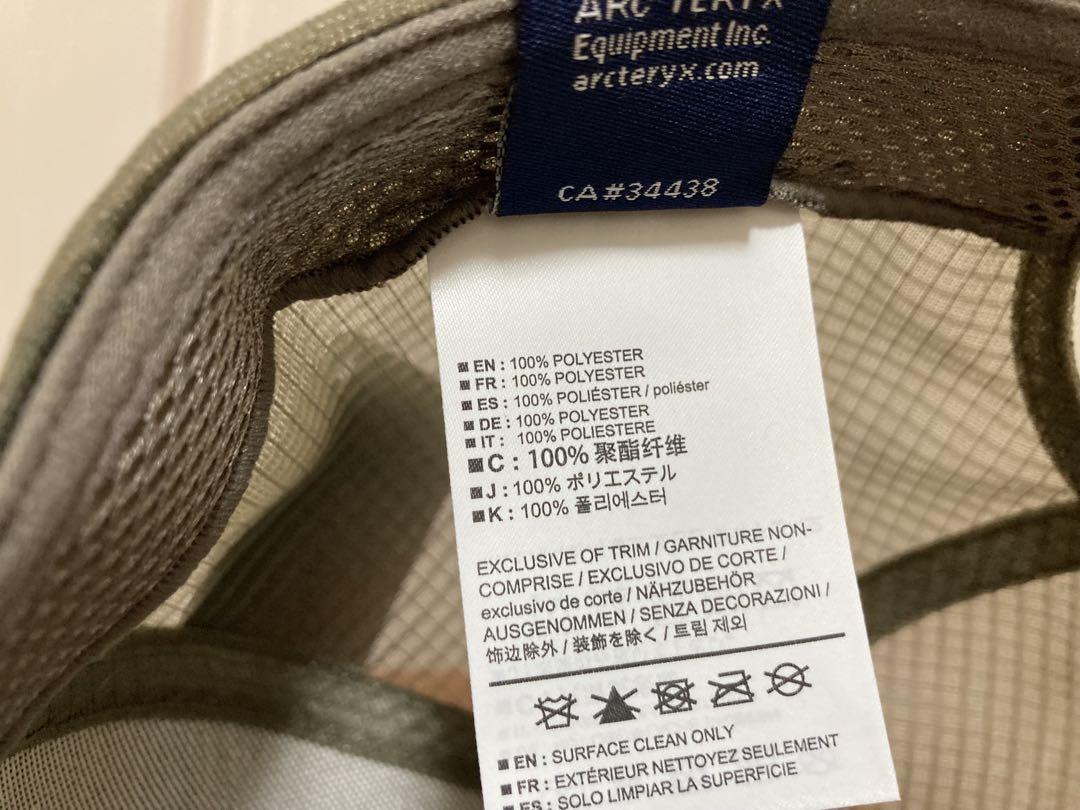 【新品未使用】ARC'TERYX　バードワード ロゴトラッカー ハット
